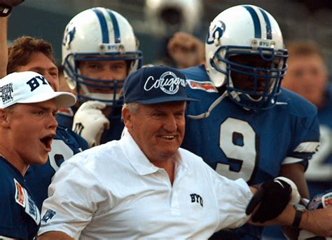 Byu Football Coaching Legend Lavell Edwards Dies At Age 86
