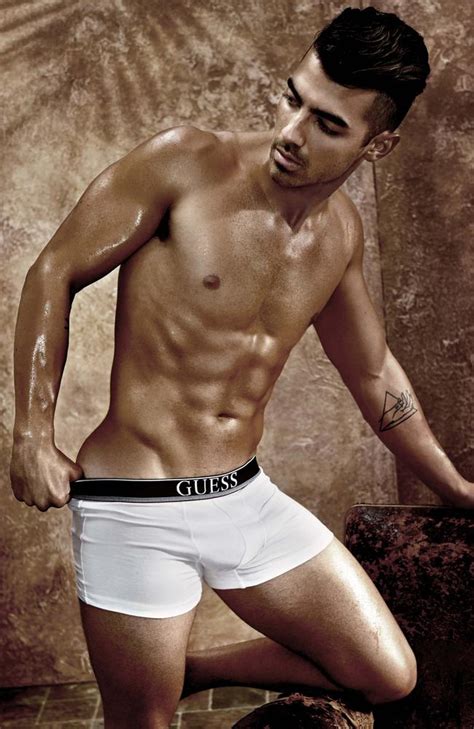 Joe Jonas Underwear Ads For Guess Campaign Shirtless Abs Photos Will