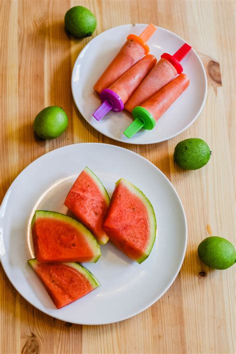 Watermelon Lime Popsicles Bree West