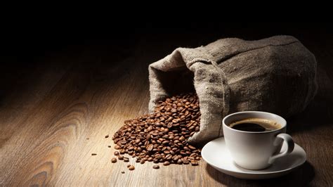 Grains And Coffee Cup Wallpapers And Images Wallpapers