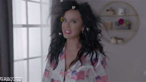 Katy Perry Strips Naked In New Clip Urging Fans To Vote At Us Elections Daily Mail Online