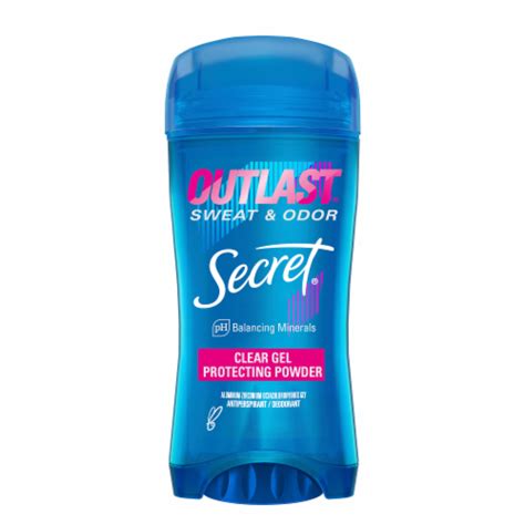 Secret Outlast For Women Antiperspirant Deodorant Clear Gel Protecting