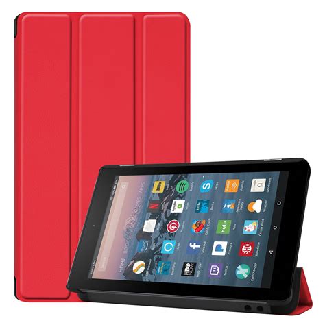 For Amazon Kindle Fire Hd 10 8 7 2019 9th Gen Leather Magnetic Flip