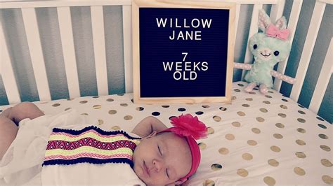 Baby Girl Is 7 Weeks Old Room Tour Time Youtube