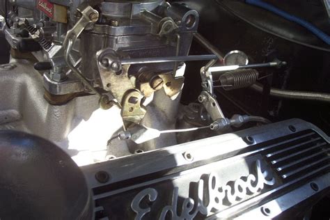 1965 Mustang Throttle Linkage To Edelbrock 1406 Not Correct And Need