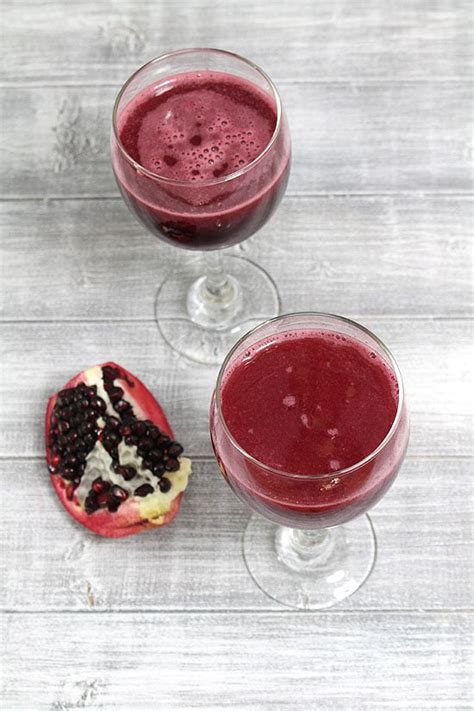 Pomegranate Juice Recipe How To Make Pomegranate Juice Recipe