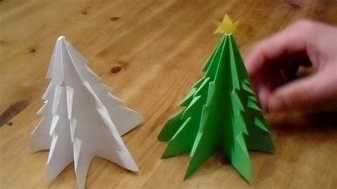 How To Make A Christmas Tree Out Of Paper Youtube