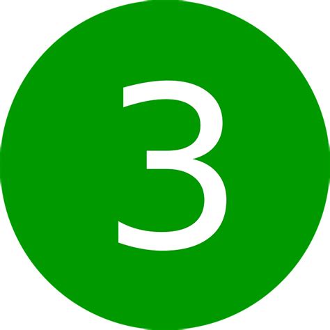 Free Vector Graphic Three Number 3 Symbol Count Free Image On
