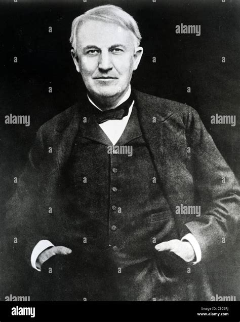 Thomas Alva Edison 1847 1931 American Inventor Scientist And