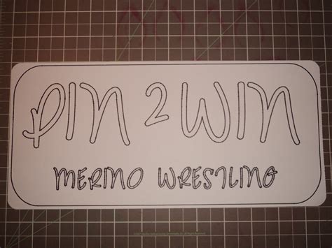 Creative Paper Cutz Wrestling Locker Sign Wrestling Quotes Wrestling