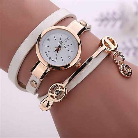 2018 New Lady Wristwatches Summer Style Watch Leather Casual Bracelet