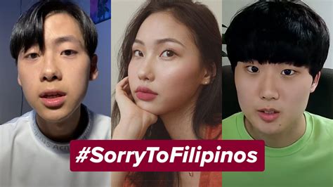 South Korean Vloggers Say Sorrytofilipinos After Cancelkorea Furor
