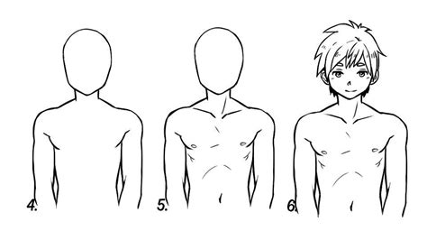 Como Dibujar Cuerpo Anime Hombre •anime• Amino
