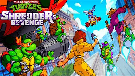 Wingnut Teenage Mutant Ninja Turtles Shredders Revenge Gameplay