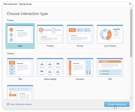 Interaction Types