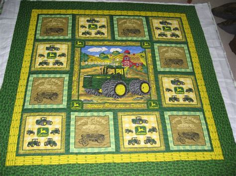 Friday Fun John Deere Quilts Panel Quilt Patterns Panel Quilts