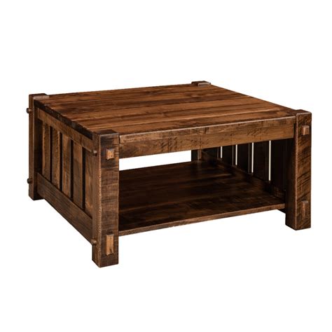Beaumont Coffee Table 36 Square Amish Furniture By Shipshewana