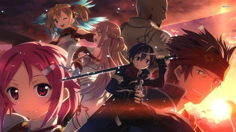 48 Sword Art Online Anime Wallpaper On Wallpapersafari
