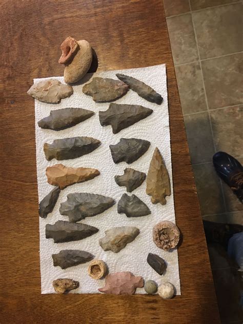 Flint Knapping Arrowheads Archaeology Artifacts Nativity Native