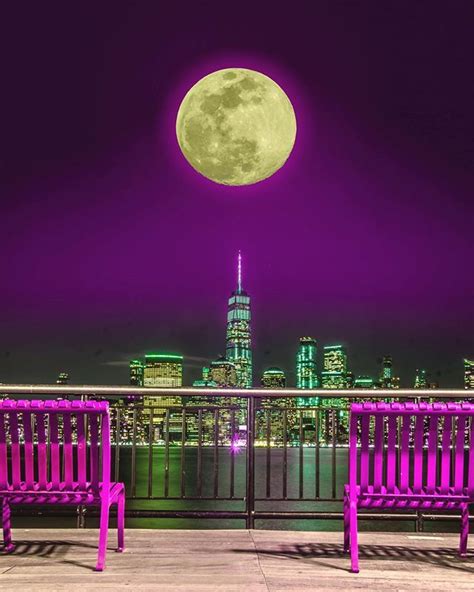 Infrared Super Moon Madness 💜🌕 Moon Madness Super Moon Instagram