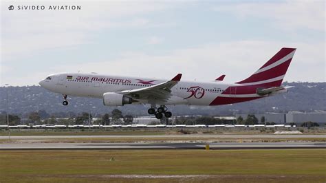 50th Anniversary Special Livery Air Mauritius 3b Nbl Arriving At