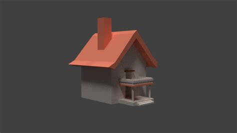 Low Poly House Free 3d Models