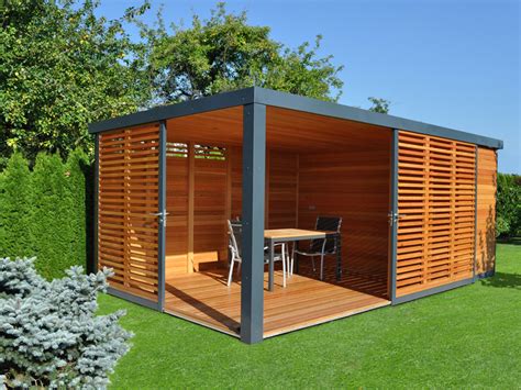 Maybe you would like to learn more about one of these? Gartenhaus Modern Flachdach Selber Bauen - Geratehaus ...