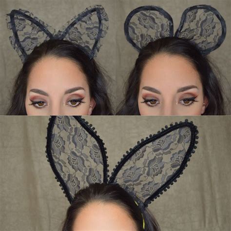 Halloween Costume Ideas Diy Lace Bunny Cat And Mouse Ears Under 5