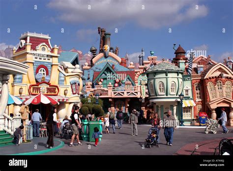 Mickeys Toontown At Disneyland California Stock Photo Alamy
