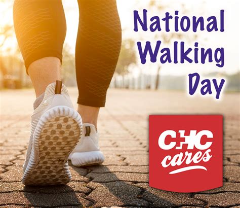 Its National Walking Day Chccc