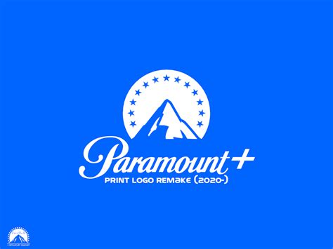 Paramount Print Logo Remake 2020 By Theestevezcompany On Deviantart