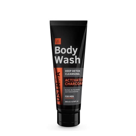 Body Wash Activated Charcoal 200ml