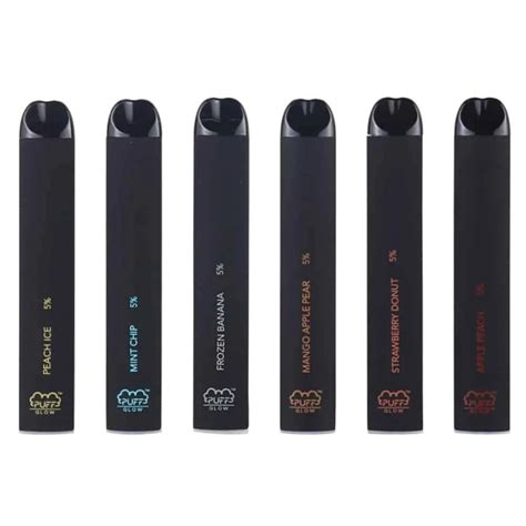 Puff Glow Oem Supported 280mah Disposable Vape With 14ml Nic Salt Multi Flavors Factory