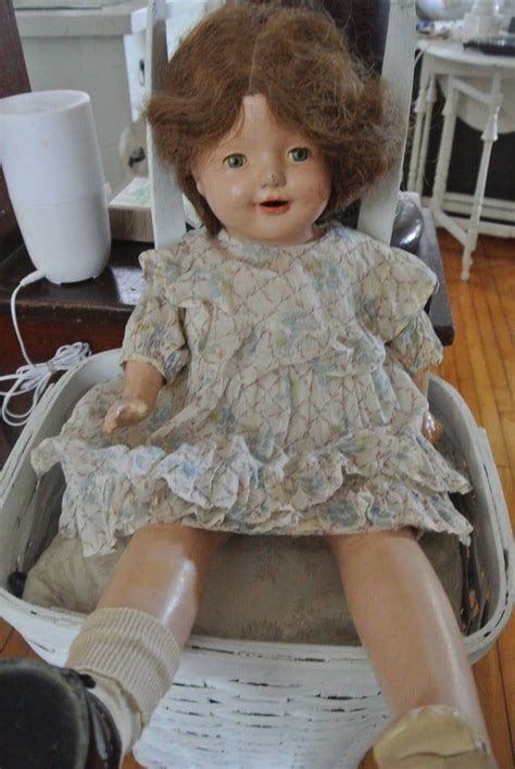 vintage doll composition doll 1925 rosemary effanbee sale etsy old dolls vintage doll