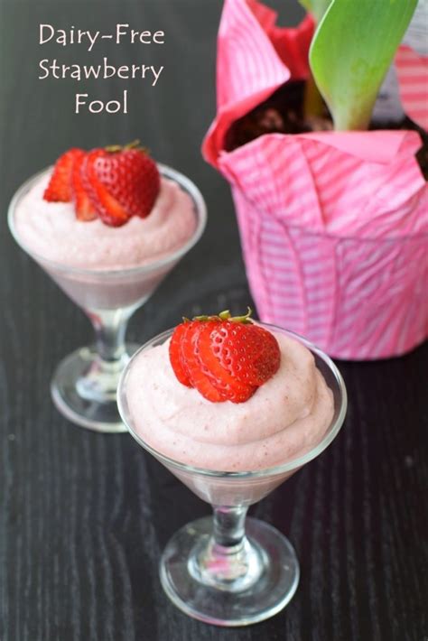 Vegan Strawberry Fool Dessert Recipe Go Dairy Free