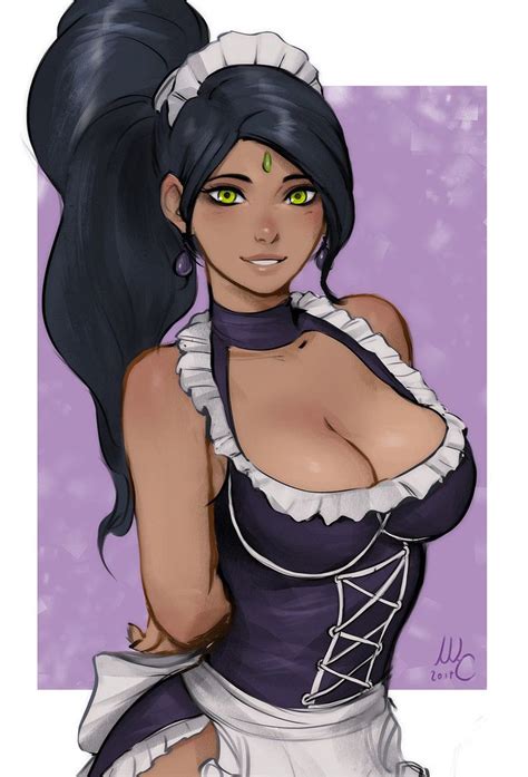 nidalee maid by sciamano240 league of legends artist art