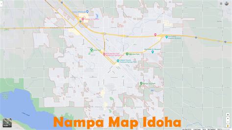 Nampa Idaho Map United States