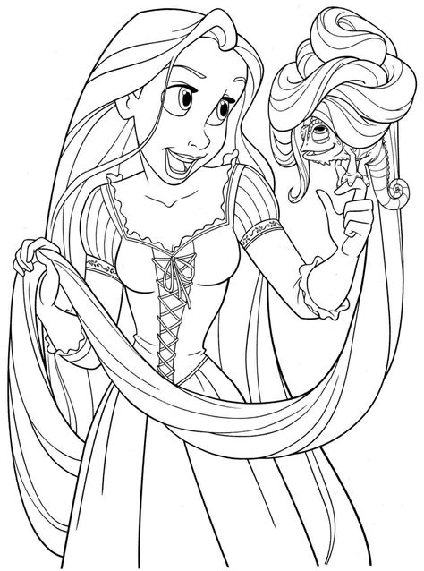 Rapunzel Printable Coloring Pages Printable World Holiday
