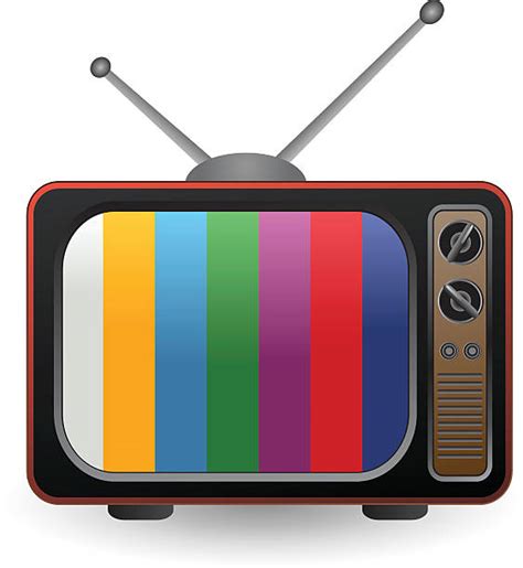 Royalty Free Old Tv Clip Art Vector Images And Illustrations Istock