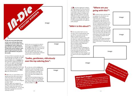 Double Page Spread Template