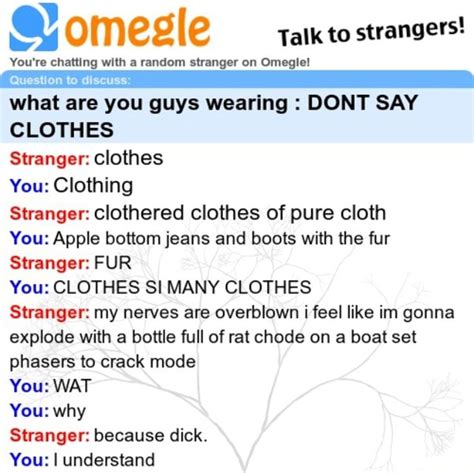Talk To Strangers Youre Chatting With A Random Stranger On Omegle