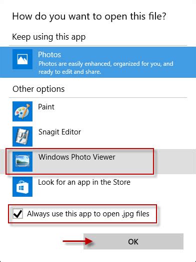 Set Windows Photo Viewer As Default Image Viewer In Windows 10