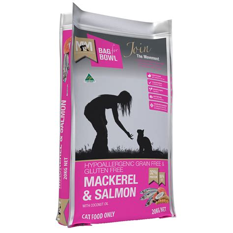 Meals For Meows Mfm Grain Free Mackerel And Salmon Adult Dry Cat Food 20kg 17574