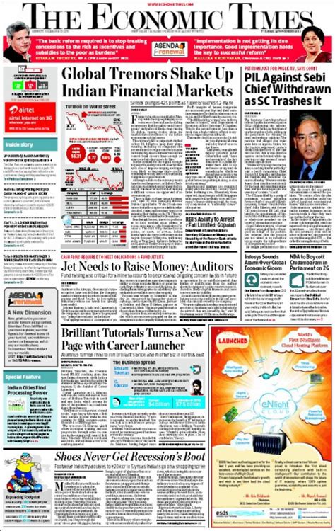 √ Economic Times Epaper The Economic Times Newspaper Subscription