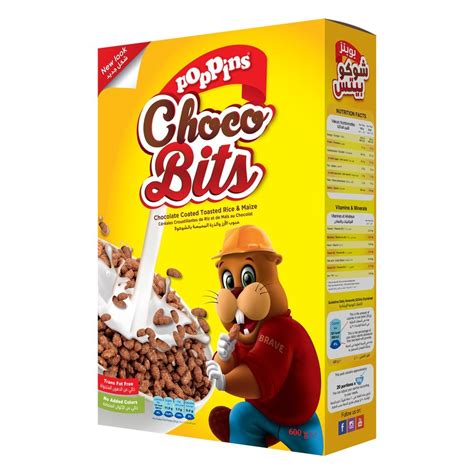 Poppins Choco Bits 600g Corn Flakes And Kids Cereals Spinneys Lebanon