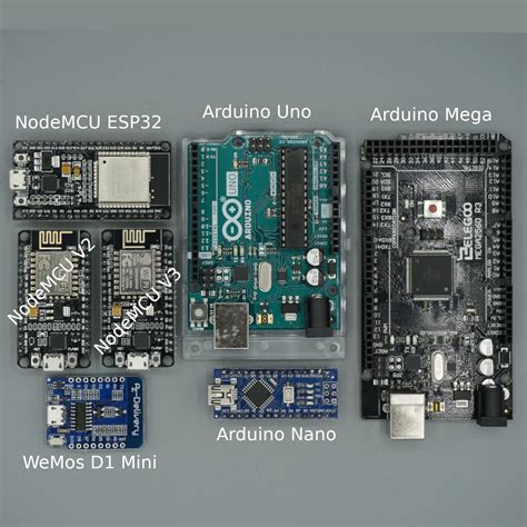 Arduino Vs Esp8266 Vs Esp32 Microcontroller Comparison Images