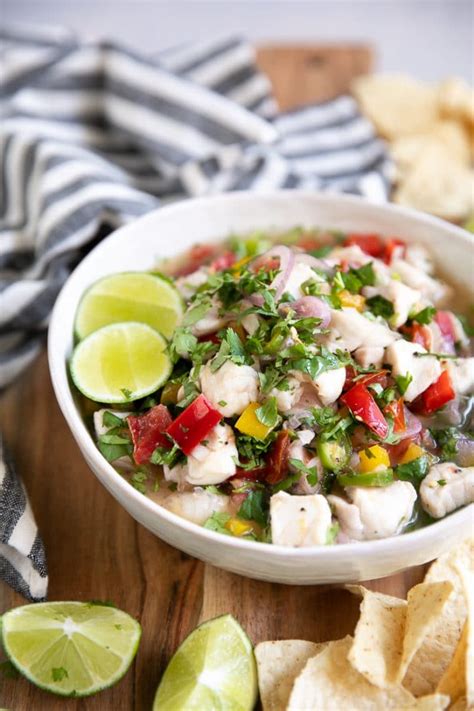 It's amped up with oranges and grapefruit, along with red onion, cucumber, jalapeno keyword: Fish Ceviche Recipe (How to Make Ceviche) - The Forked Spoon