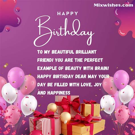 70 Sweet Birthday Wishes For Female Friend 2023