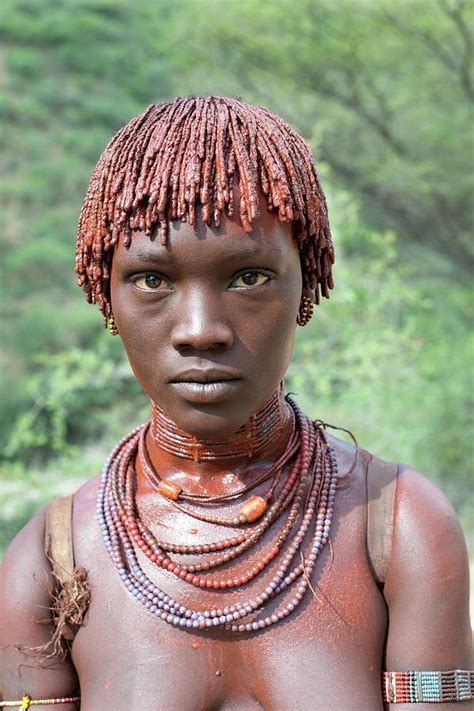 Hamar Women With Freshly Applied Ochre Photograph By Tony Camacho Fine Art America