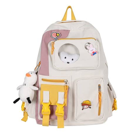 Itabag Backpackkawaii Nylon Backpack Cute School Etsy Uk